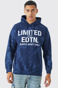 boohooMAN Oversized Tie Dye Limited Edtn Hoodie | UK| Hoodies & Sweatshirts