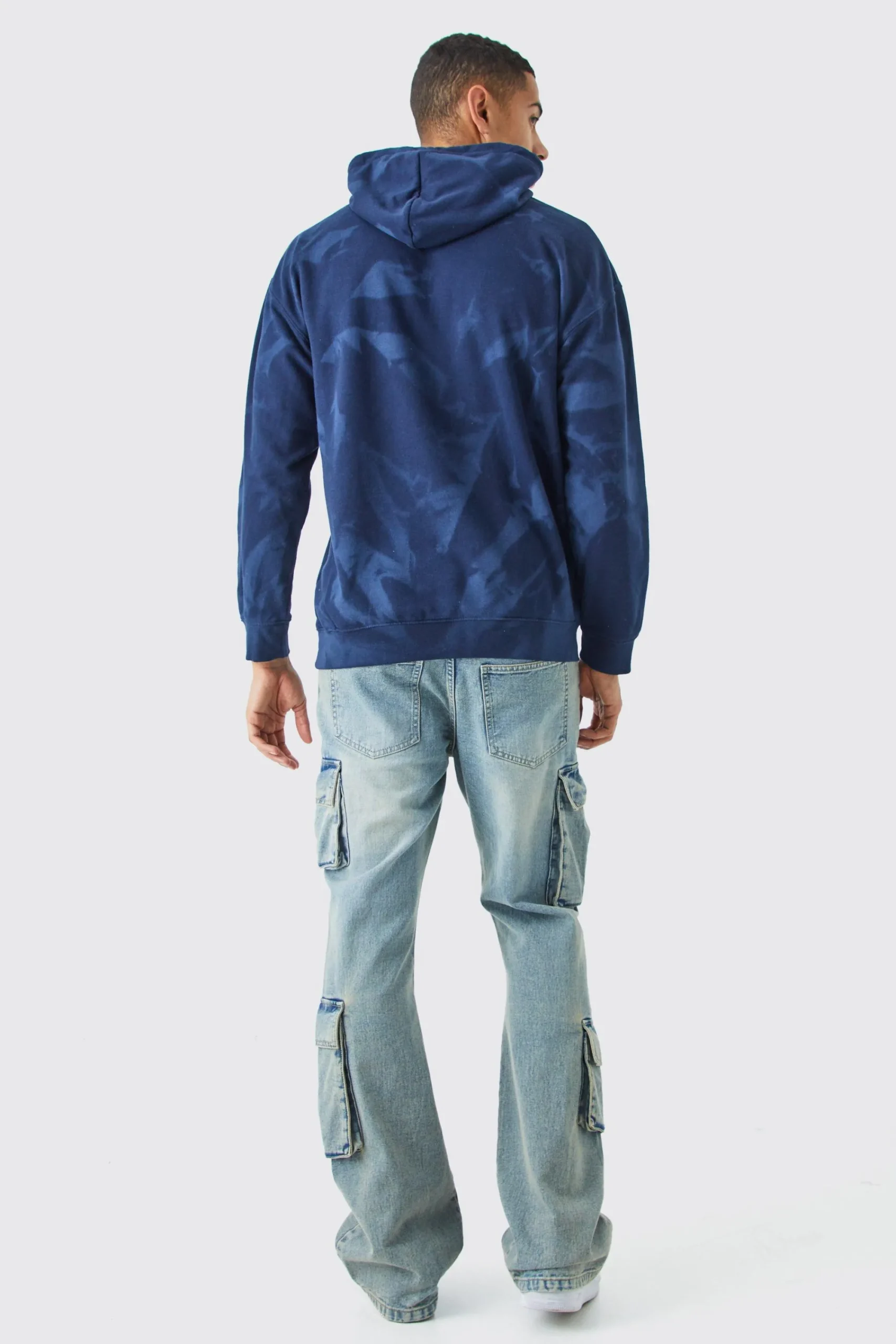 boohooMAN Oversized Tie Dye Limited Edtn Hoodie | UK| Hoodies & Sweatshirts