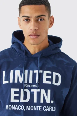 boohooMAN Oversized Tie Dye Limited Edtn Hoodie | UK| Hoodies & Sweatshirts