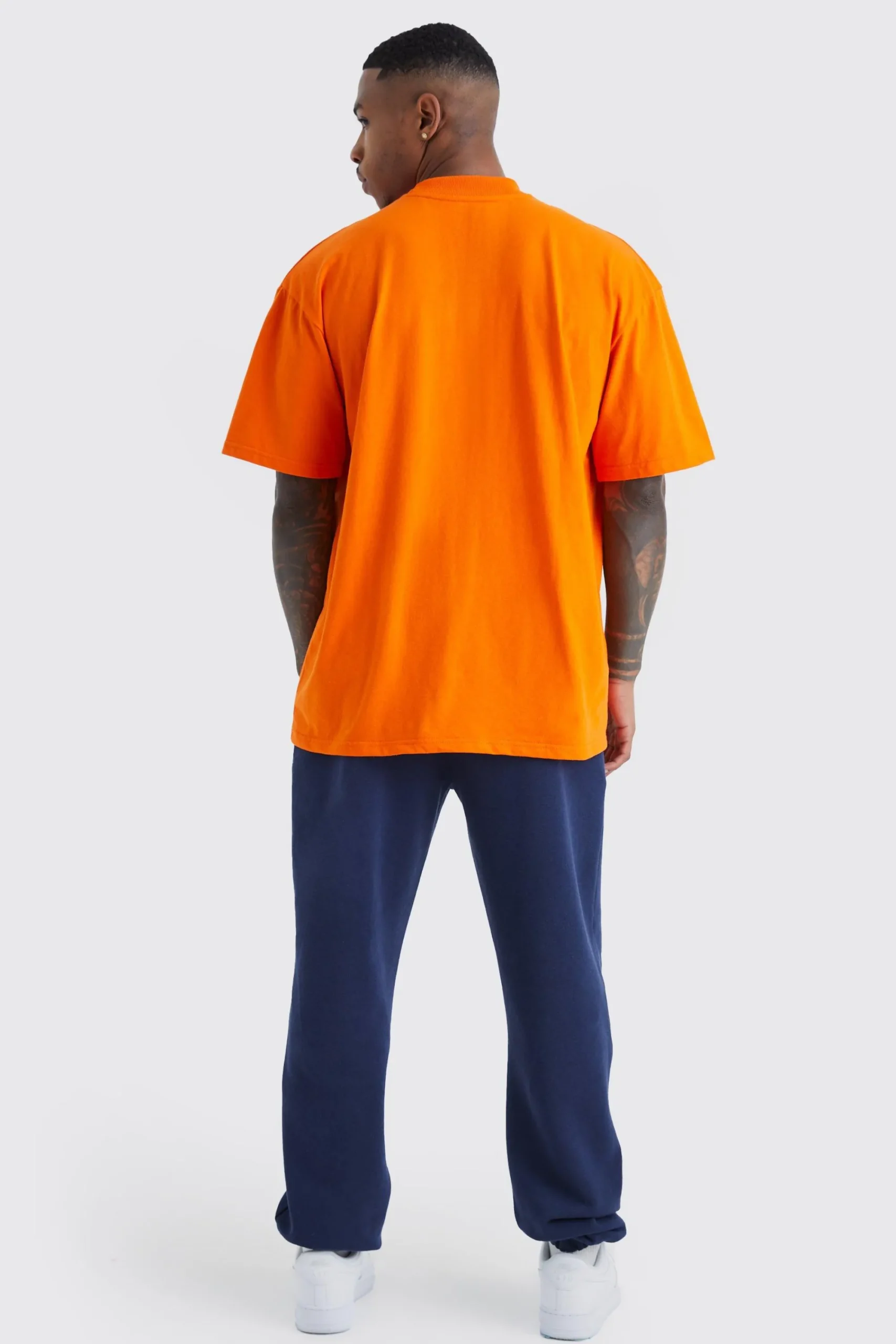 Oversized Tournament Badge Applique T-shirt | UK^boohooMAN Sale