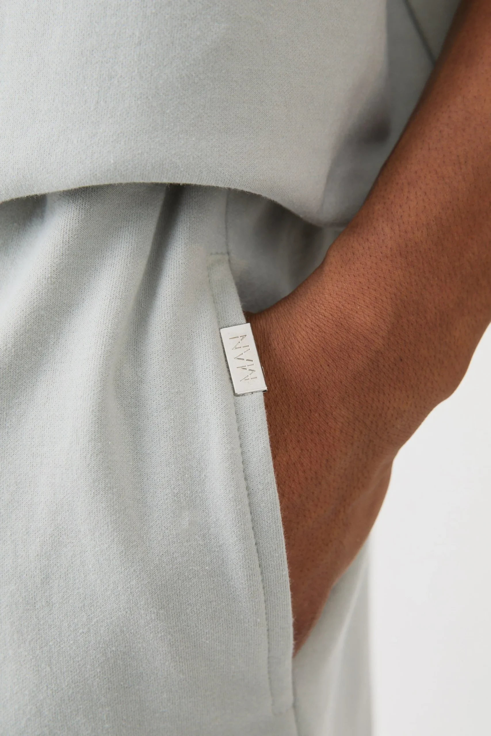 boohooMAN Oversized T-shirt & Short Interlock Set | UK| Sets & Co-Ords|Tracksuits