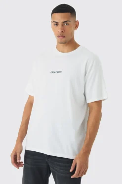 Oversized Venice Back Print T-Shirt | UK^boohooMAN