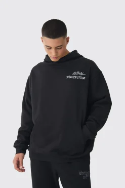 boohooMAN Oversized Venon License Print Hoodie | UK| Hoodies & Sweatshirts