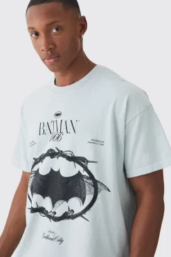 Oversized Vintage Batman License T-shirt | UK^boohooMAN Discount