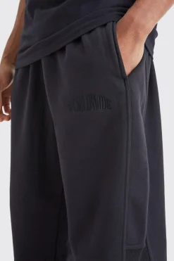 boohooMAN Oversized Waffle Panel Jogger | UK| Trousers|Joggers