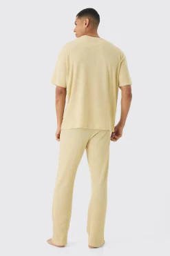Oversized Waffle T-shirt | UK^boohooMAN Sale