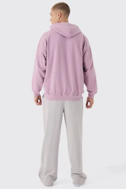 boohooMAN Oversized Washed Graffiti Heart Hoodie | UK| Hoodies & Sweatshirts