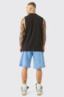 boohooMAN Oversized Washed Man Short | UK| Shorts