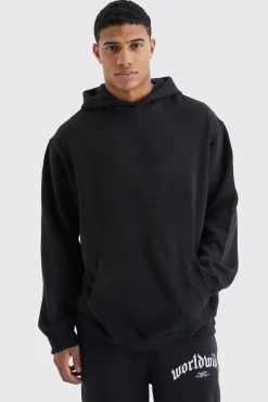 boohooMAN Oversized Worldwide Graphic Hoodie | UK| Hoodies & Sweatshirts