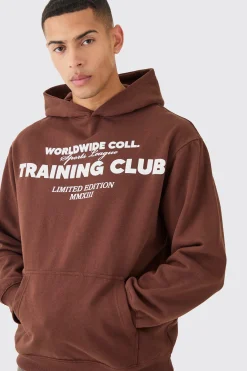 boohooMAN Oversized Worldwide Hoodie | UK| Hoodies & Sweatshirts