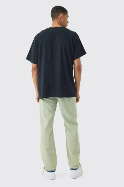 Oversized Wu-tang Over Seams License Print T-Shirt | UK^boohooMAN Outlet