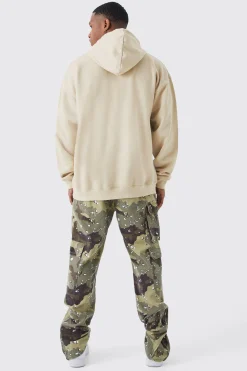 boohooMAN Oversized Wyoming Mountain Graphic Hoodie | UK| Hoodies & Sweatshirts