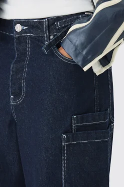 boohooMAN Parachute Rigid Denim Jeans | UK| Trousers|Jeans