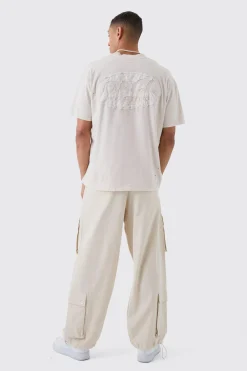 boohooMAN Parachute Ripstop Cargo Trousers | UK| Trousers|Cargos