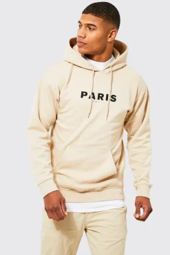 boohooMAN Paris Graphic Hoodie | UK| Hoodies & Sweatshirts
