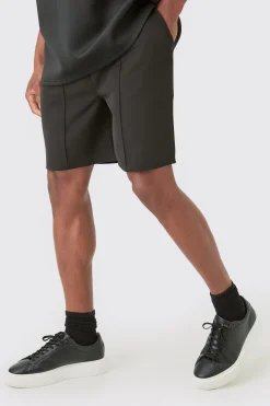 boohooMAN Pin Tuck Stretch Elasticated Waist Shorts | UK| Shorts