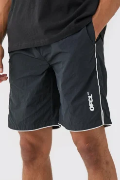 boohooMAN Piped Runner Short | UK| Shorts