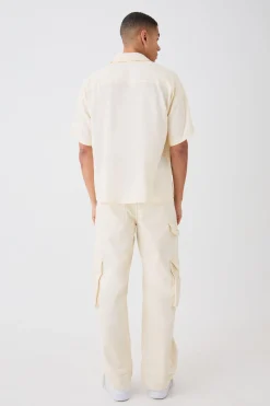 boohooMAN Plain Viscose Boxy Shirt | UK| Shirts