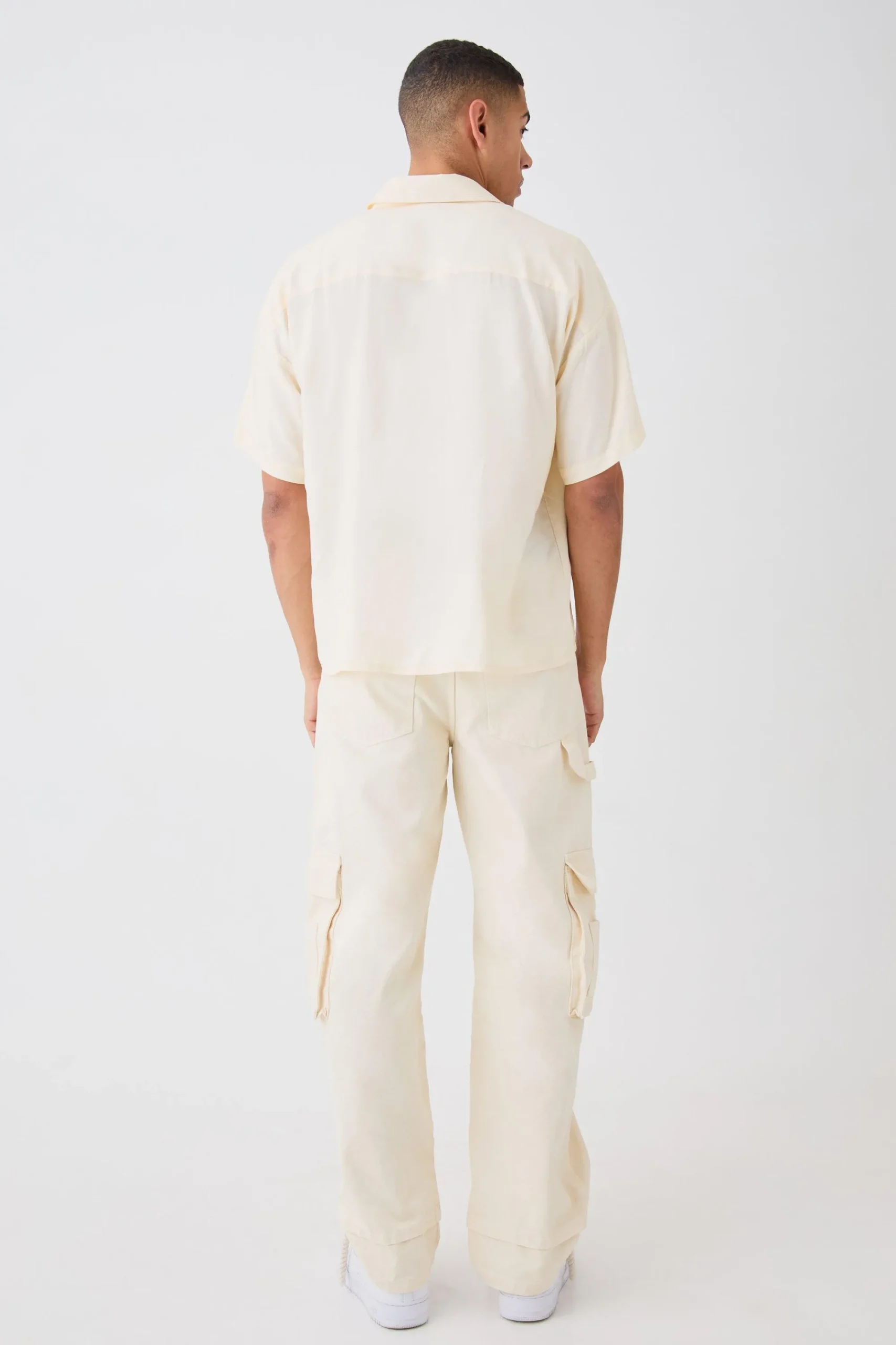 boohooMAN Plain Viscose Boxy Shirt | UK| Shirts