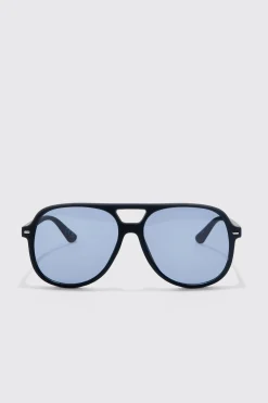boohooMAN Plastic Aviator Sunglasses | UK| Sunglasses