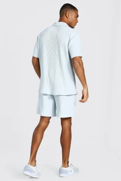 boohooMAN Pleated Loose Mid Length Shorts | UK| Shorts|Sets & Co-Ords