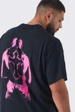 Plus 2 Pac Printed T-shirt In | UK^boohooMAN