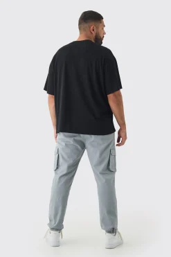 Plus 2 Pack Oversized T-shirt | UK^boohooMAN Sale