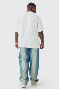 Plus 2 Pack Oversized T-shirt | UK^boohooMAN Sale