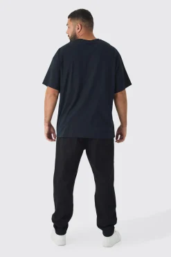 Plus Acdc License Print T-shirt | UK^boohooMAN Outlet