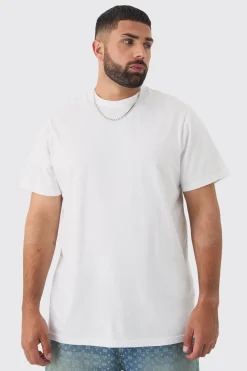 Plus Basic Crew Neck T-shirt | UK^boohooMAN Best