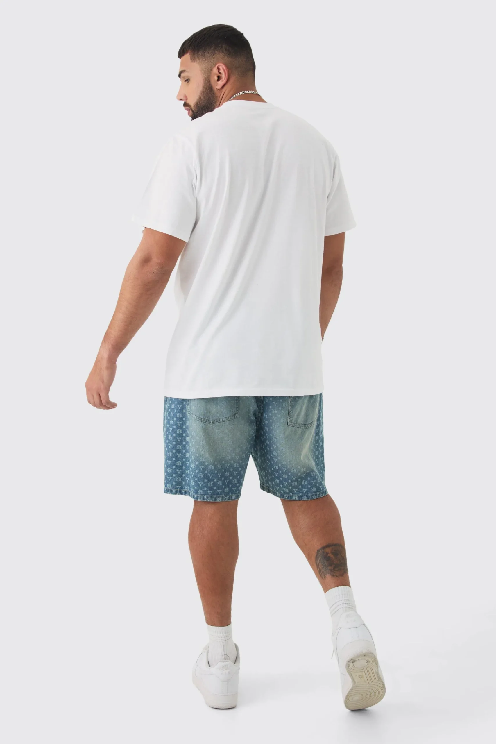 Plus Basic Crew Neck T-shirt | UK^boohooMAN Best