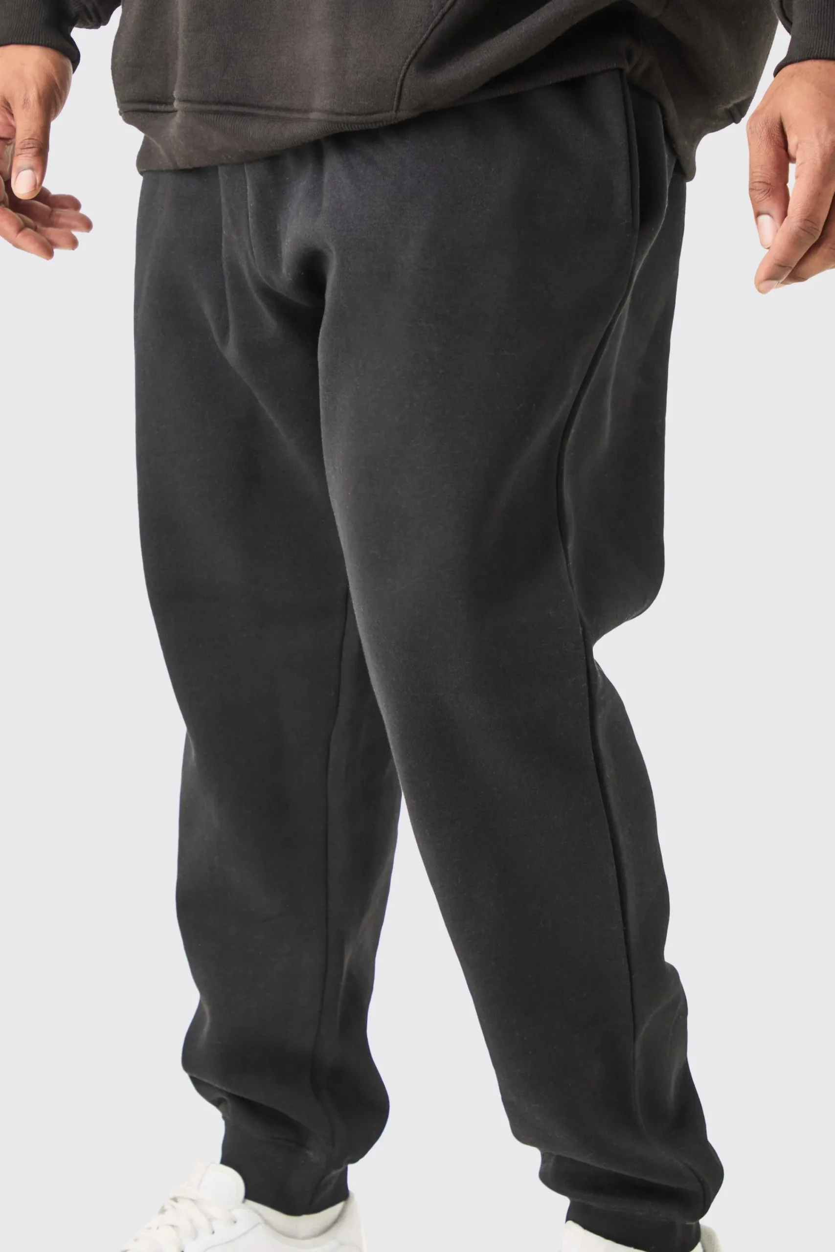 boohooMAN Plus Basic Slim Fit Jogger In | UK| Trousers|Joggers