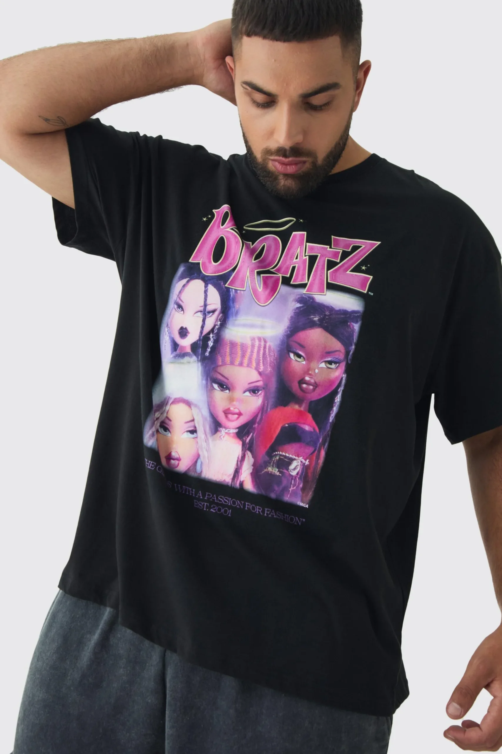 Plus Bratz Licence T-shirt In | UK^boohooMAN Hot