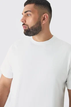 boohooMAN Plus Brushed Check Loungewear Bottom And T-shirt Set In | UK| Loungewear