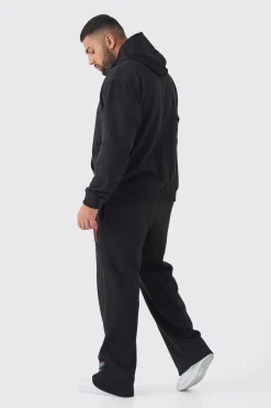 boohooMAN Plus Cherub Graffiti Graphic Hoodie & Relaxed Fit Jogger Tracksuit | UK| Tracksuits|Hoodies & Sweatshirts