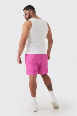 boohooMAN Plus Cherub Printed Swim Shorts | UK| Shorts