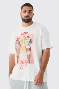 Plus Clueless License Print T-shirt | UK^boohooMAN Discount