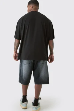 Plus Colorado Varsity Graphic T-shirt In | UK^boohooMAN Outlet