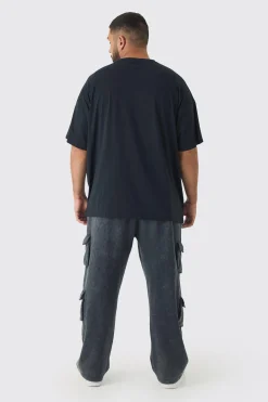 Plus Cypress Hill License Print T-shirt | UK^boohooMAN Discount