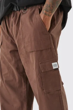 boohooMAN Plus Elasticated Waist Relaxed Fit Cargo Trousers | UK| Trousers|Cargos