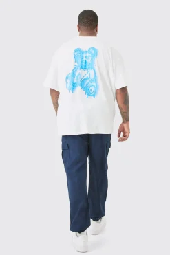 boohooMAN Plus Elasticated Waist Slim Fit Cargo Trousers | UK| Trousers|Cargos