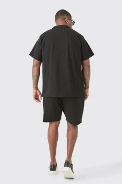 boohooMAN Plus Fixed Waist Slim Fit Chino Shorts | UK| Shorts