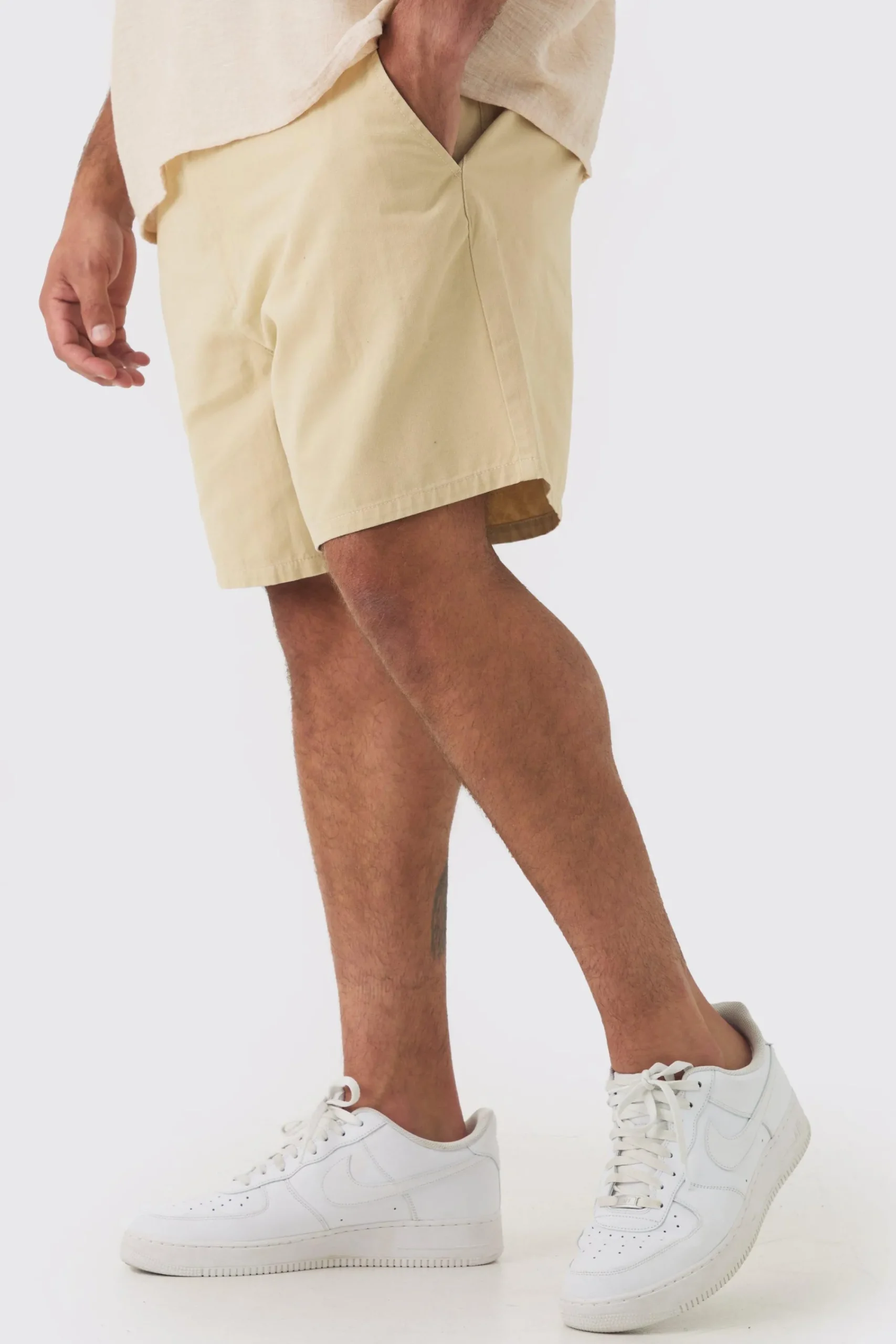 boohooMAN Plus Fixed Waist Relaxed Fit Shorts | UK| Shorts