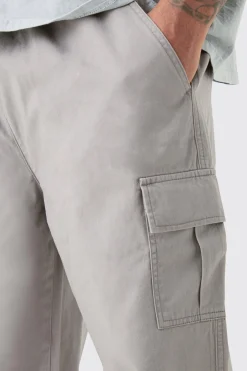 boohooMAN Plus Fixed Waist Straight Fit Cargo Trousers | UK| Trousers|Cargos