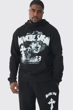 boohooMAN Plus Gothic Renaissance Oversized Tracksuit | UK| Tracksuits