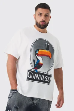Plus Guinness Printed Licensed T-shirt In | UK^boohooMAN Clearance