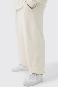 boohooMAN Plus Jacquard Knit Drawcord Joggers | UK| Trousers|Joggers