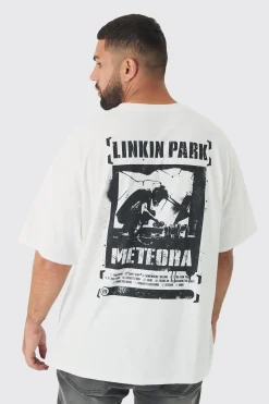 Plus Linkin Park License T-shirt | UK^boohooMAN New