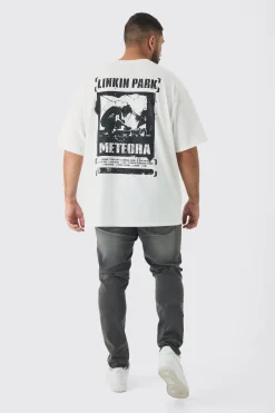 Plus Linkin Park License T-shirt | UK^boohooMAN New