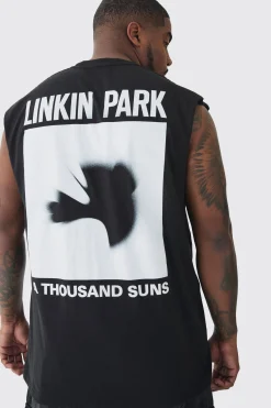 Plus Linkin Park License Tank Top | UK^boohooMAN